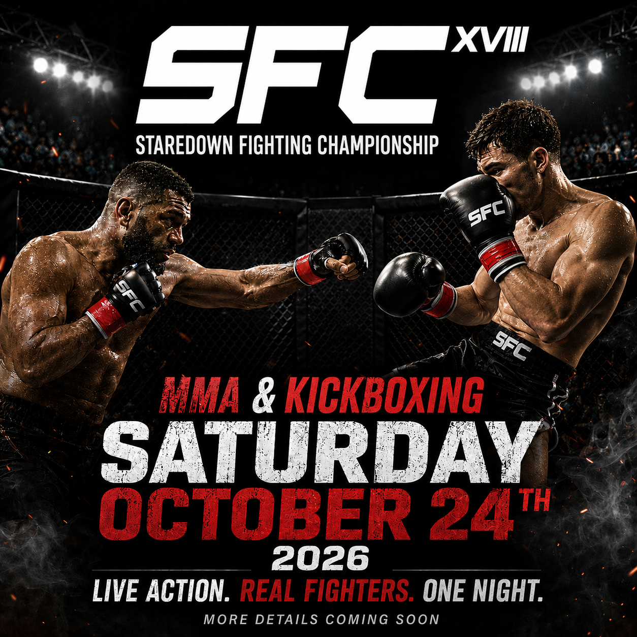SFC XVIII Official Event Poster